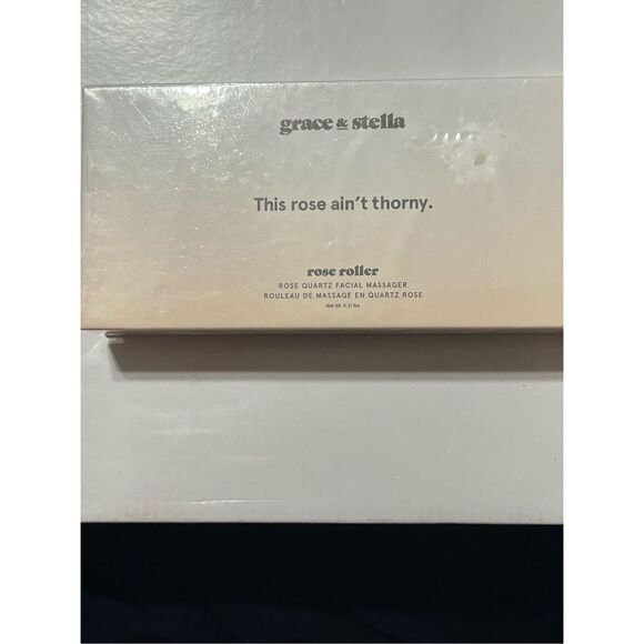 NWT Grace & Stella Rose Quartz Facial Massager-Final Markdown - Picture 1 of 2